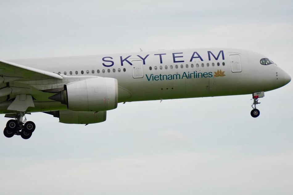Avion Vietnam Airlines en livrée SkyTeam